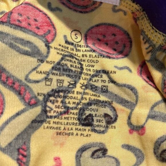 MeUndies Men’s Yellow Red Pizza Boxer Briefs size small New no tags Pepperoni - Picture 4 of 4